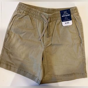 NWT - George Men's Cream "Above The Knee" with Stretch Shorts-Sizes XS M 2XL